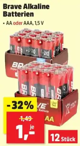Thomas Philipps Brave Alkaline Batterien Angebot