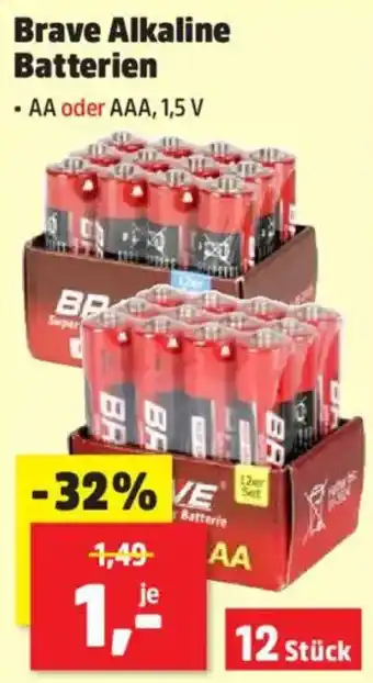 Thomas Philipps Brave Alkaline Batterien Angebot