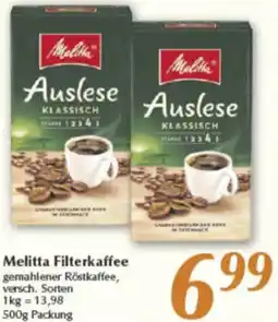 inkoop Melitta Filterkaffee Angebot