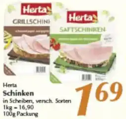 inkoop Herta Schinken Angebot