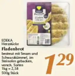 inkoop EDEKA Herzstücke Fladenbrot Angebot