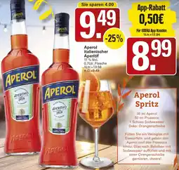 WEZ Aperol italienischer Aperitif Angebot