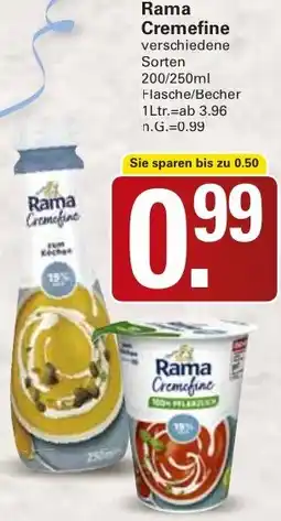 WEZ Rama Cremefine Angebot
