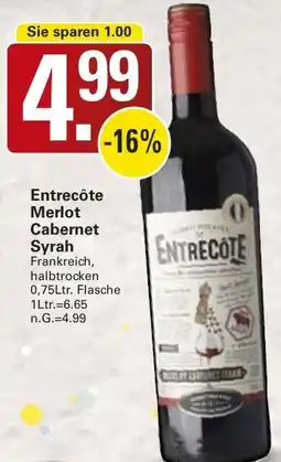 WEZ Entrecôte Merlot Cabernet Syrah Angebot