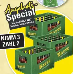 WEZ Barre Pilsener Angebot