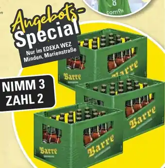 WEZ Barre Pilsener Angebot
