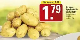 WEZ Zypern Speisefrühkartoffeln Angebot