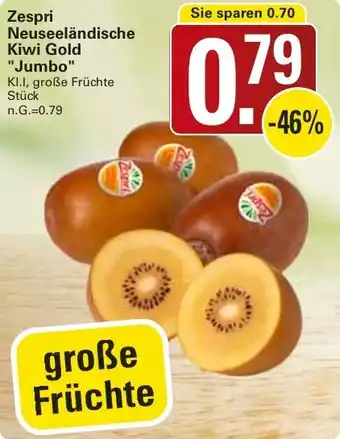 WEZ Zespri Neuseeländische Kiwi Gold "Jumbo" Angebot