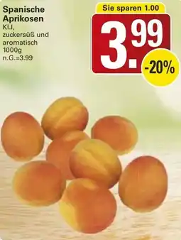 WEZ Spanische Aprikosen Angebot