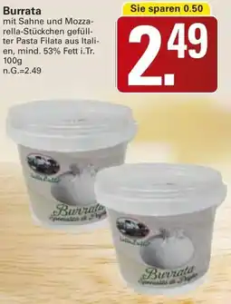 WEZ Burrata Angebot