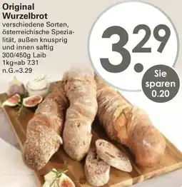 WEZ Original Wurzelbrot Angebot