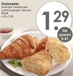 WEZ Croissants Angebot