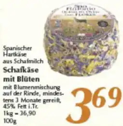 inkoop Schafkäse mit Blüten Angebot
