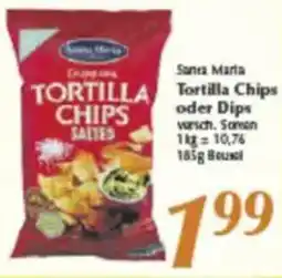inkoop Tortilla Chips oder Dips Angebot