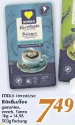 inkoop EDEKA Herzstücke Röstkaffee Angebot