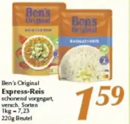 inkoop Ben's Original Express-Reis Angebot