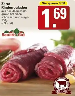 WEZ Bauern Gut Zarte Rinderrouladen Angebot