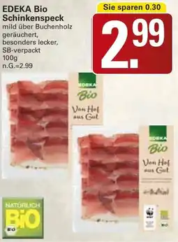 WEZ EDEKA Bio Schinkenspeck Angebot