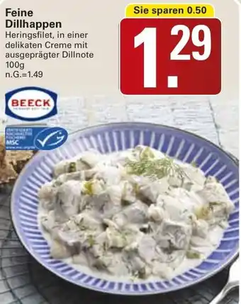 WEZ BEECK Feine Dillhappen Angebot