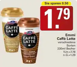 WEZ Emmi Caffè Latte Angebot