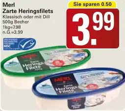 WEZ Merl Zarte Heringsfilets Angebot