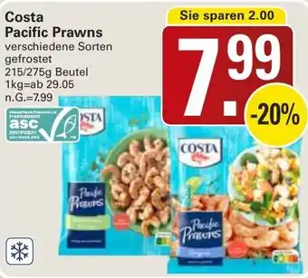 WEZ Costa Pacific Prawns Angebot