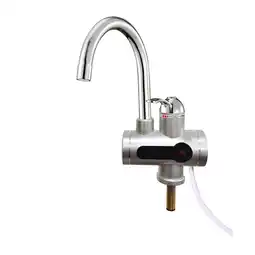 Netto Marken-Discount Mauk digitaler Wasserhahn mit integriertem Durchlauferhitzer und Temperaturanzeige Angebot