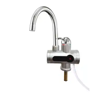 Netto Marken-Discount Mauk digitaler Wasserhahn mit integriertem Durchlauferhitzer und Temperaturanzeige Angebot