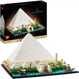 Netto Marken-Discount LEGO Konstruktionsspielzeug Architecture Cheops-Pyramide Angebot