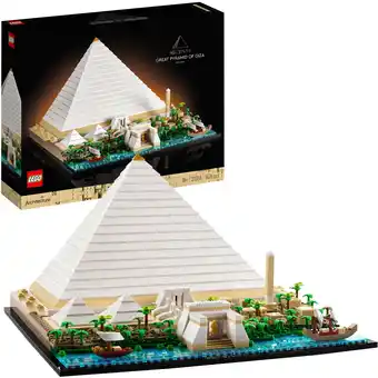 Netto Marken-Discount LEGO Konstruktionsspielzeug Architecture Cheops-Pyramide Angebot