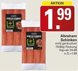 WEZ Abraham Schinken Angebot