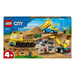 Netto Marken-Discount LEGO Baufahrzeuge und Kran mit Abrissbirne Angebot