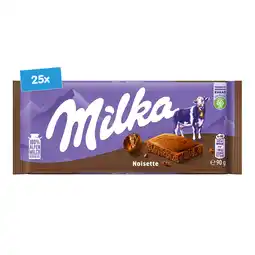 Netto Marken-Discount Milka Tafelschokolade Noisette 90 g, 25er Pack Angebot