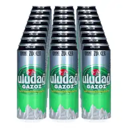 Netto Marken-Discount Uludag Gazoz Sugar Free 0,33 Liter Dose, 24er Pack Angebot