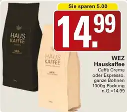 WEZ WEZ Hauskaffee Angebot