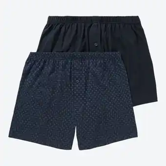 NKD Herren-Boxershorts mit Ringelmuster, 2er-Pack Angebot