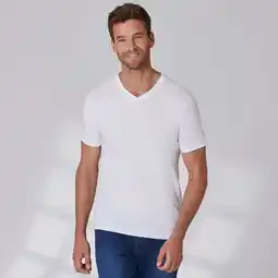 NKD Herren-T-Shirt mit V-Ausschnitt, 2er-Pack Angebot