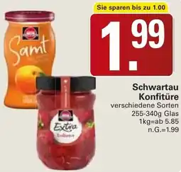 WEZ Schwartau Konfitüre Angebot