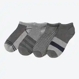 NKD Herren-Sneaker-Socken in verschiedenen Designs, 4er-Pack Angebot
