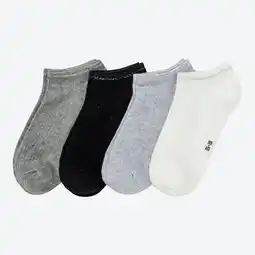NKD Damen-Sneakersocken mit Rippstruktur, 4er-Pack Angebot