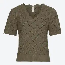 NKD Damen-Ajourpullover mit Lurex Angebot