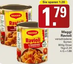 WEZ Maggi Ravioli Angebot