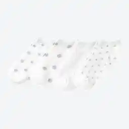 NKD Damen-Sneaker-Socken mit Tupfen-Design, 4er-Pack Angebot