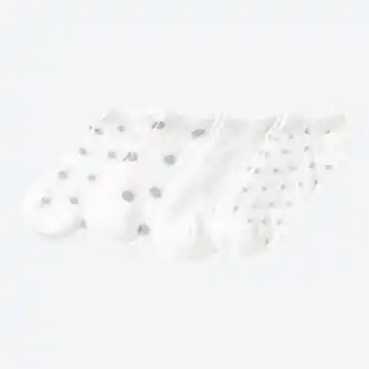NKD Damen-Sneaker-Socken mit Tupfen-Design, 4er-Pack Angebot