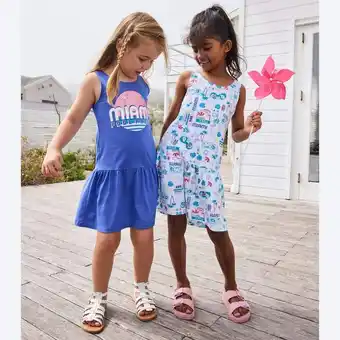 NKD Kinder-Mädchen-Kleid aus Baumwolle, 2er-Pack Angebot
