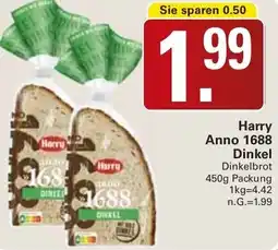 WEZ Harry Anno 1688 Dinkel Angebot