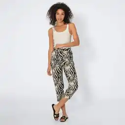 NKD Damen-Caprihose mit elastischem Bund Angebot