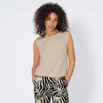 NKD Damen-Struktur-Shirt ohne Ärmel Angebot