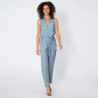 NKD Damen-Overall mit Bindegürtel Angebot