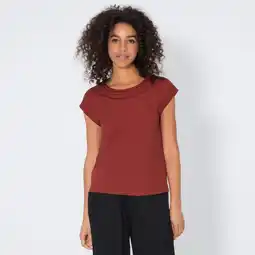 NKD Damen-T-Shirt mit Flechtzöpfen am Ausschnitt Angebot